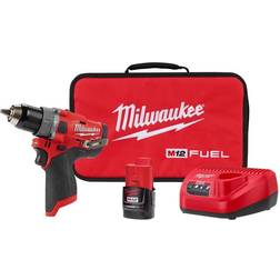 Milwaukee M12 FUEL 1/2 in. Hammer Drill 1 Battery Kit
