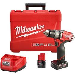 Milwaukee M12 12V FUEL 1/2" Hammer Drill/Driver Kit