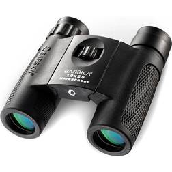 Barska 10x25mm Blackhawk Waterproof Compact Binoculars Black