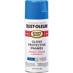 Rust-Oleum Stops Rust 12 oz Anti-corrosion Paint Gloss Sail Blue