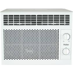 Haier QHEC05AC 17" Window Air Conditioner with 5050 BTU Cooling Capacity 11 CEER R32 Refrigerant and Fixed Chassis in