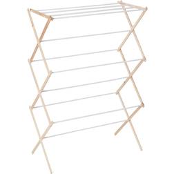 Household Essentials Wood Clothes Drying Rack