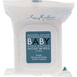 Shea Moisture Natural Saline Fragrance-free Baby Butter Nose Wipes