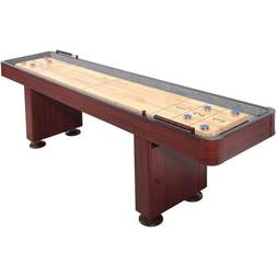 Hathaway Challenger Collection BG1210 9-ft Shuffleboard Table Cherry