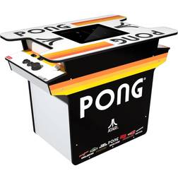 Arcade1UP Pong H2H Gaming with Light-up Decks