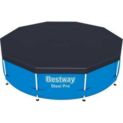 Bestway 58036 Flowclear Pool Cover, 10-Feet, Black