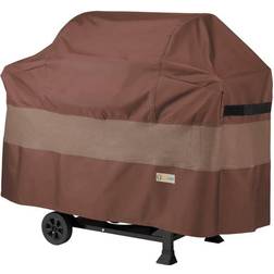 Classic Accessories Duck Covers Ultimate 82 in. W 26 in. D 52 in. H BBQ Grill Cover Cappuccino