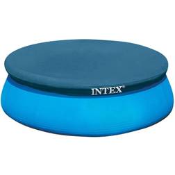Intex Easy Set 8 ft. Round Winter Pool Cover, Blue