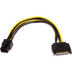 Monoprice SATA 15-pin PCI-6-pin PCI Adapter 6ft