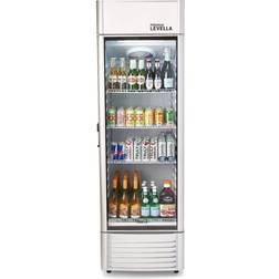 Premium Levella PRF125DX Single Merchanidser Refrigerator-Upright Silver