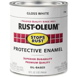 Rust-Oleum Stops 1 qt. Enamel White