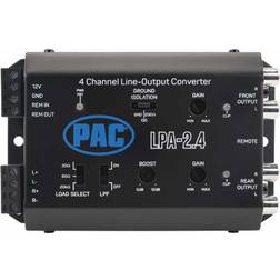 PAC Audio LPA-2.4 4-Channel Active Line Output Converter w/ Auto Turn-On