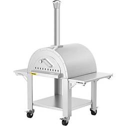VEVOR Outdoor Pizza Oven Wood Fired Pizza Oven Movable