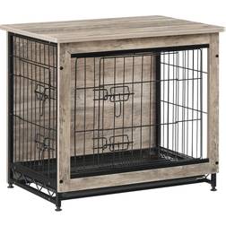 Feandrea UPFC001G01 Dog Crate Furniture, Side End Table 51.1x59.9
