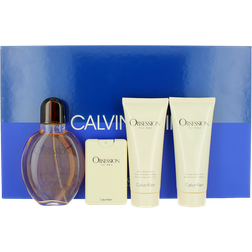 Calvin Klein Obsession Gift Set EdT 120ml + EdT 20ml + After Shave Balm 100ml + Shower Gel 100ml
