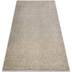 Carpet wall-to-wall EXCELLENCE light brown 222 plain, MELANGE brown 150x400 cm