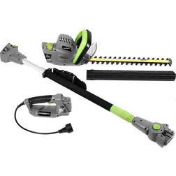 Earthwise CVPH43018 2-in-1 4.5-Amp Convertible Pole Hedge Trimmer