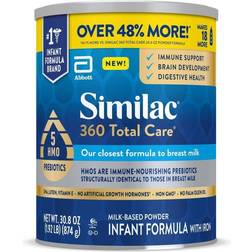 Similac 360 Total Care Non-GMO Infant Formula Powder 30.8oz