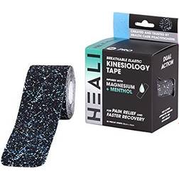 Heali Precut Kinesiology Tape Infused with Magnesium Menthol Roll