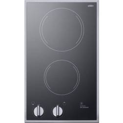 Summit 12" Wide Radiant Cooktop with 2 Elements ADA
