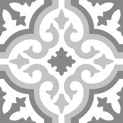 RoomMates Peel & Stick Floor Tiles gray Gray Roma Peel & Stick Floor Tile Set of 20