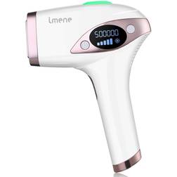 Permanent Hair Removal for Women & Men, IMENE 500,000 Flashes IPL Permanent Hair Removal & Upgrade Ice Compress Home Use Hair Remover on Bikini line, Legs, Arms, Armpits More Safe and Comfortable