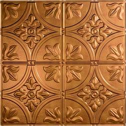 Fasade Traditional #2 2 ft. x 2 ft. Antique Bronze Lay-In Vinyl Ceiling Tile 20 sq.ft.