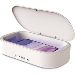 Portable UV Sterilizer for Mobile Phones, White PUS60883