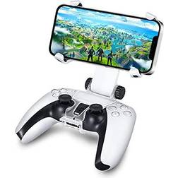 PS5 Controller Phone Clip Holder Clamp Mount Adjustable Bracket for Sony Pro Pro Max