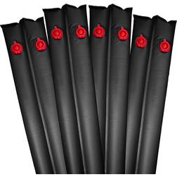 Pool Mate 4 ft. Black Double-Chamber Heavy-Duty Water Tubes for Winter Swimming Covers (4-Pack)