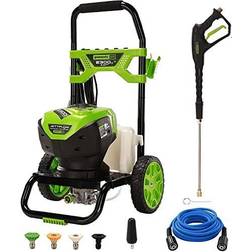 Greenworks 2,300-PSI 2.3-GPM Cold Water Electric Pressure Washer, 5118002VT