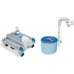 Intex Automatic Above-Ground Swimming Pool Vacuum and Mounted Automatic Skimmer