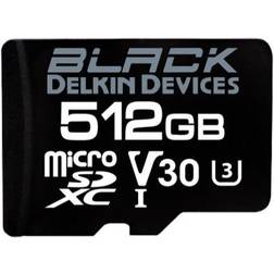 Delkin Devices 512GB UHS-I MicroSDXC Memory Card with SD Adapter (Black)