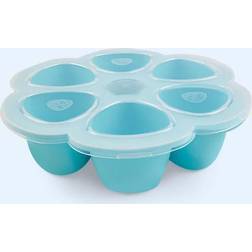 Beaba Multi Portion Food Containers 6 x 90ml, Baby Food Storage, Blue