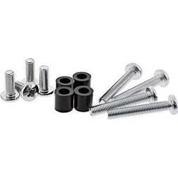 InLine 23100Y Set of 8 Screws 4x M8 20 4x M8 and 4x 15 Spacers for Wall Mounting