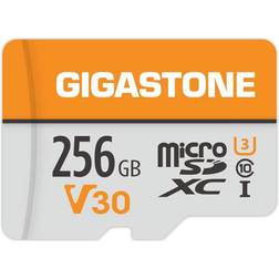 Gigastone 256GB Micro SD Card, 4K Video Pro, MicroSDXC Memory Card for Nintendo-Switch, Wyze, GoPro, Dash Cam, Security Camera, 4K Video Recording