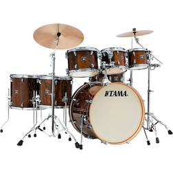Tama Superstar Classic Exotix 7-Piece Shell Pack With 22 In. Bass Drum Gloss Java Lacebark Pine