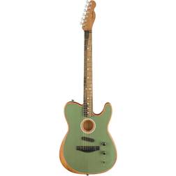 Fender Acoustasonic Telecaster Acoustic-Electric Guitar Surf Green