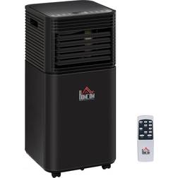 Homcom 10000 Btu Portable Air Conditioner w/ Led Display, Home Office Black Black