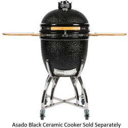 Coyote C1CHCSCT Smoker Cart with Locking Casters for use with C1CHSC Smoker from the Asado Cooking Accessories BBQ