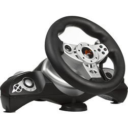 NanoRS RS700 Racing Steering Wheel Gaming Controller Vibration PS3 PS2 USB PC