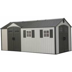 Lifetime 8' 17.5' Storage Shed dual entry (Building Area )