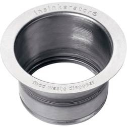 InSinkErator Extended Kitchen Sink Flange in Stainless Steel for Garbage Disposal, Silver