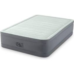 Intex Full PremAire I Fiber-Tech Elevated Air Mattress Bed with Built-In Pump