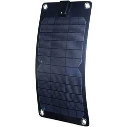 Nature Power 5-Watt Semi-Flex Monocrystalline Solar Panel and 12-Volt Battery Maintainer
