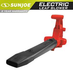 Sun Joe 250 MPH 440 CFM 14 Amp Electric Handheld Blower/Vacuum/Mulcher with Gutter Attachment, Red