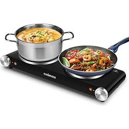 Double Hot Plates, Cusimax 1800W Double