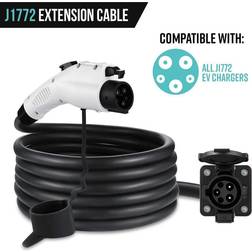 40' Extension Cable for J1772 EV Chargers