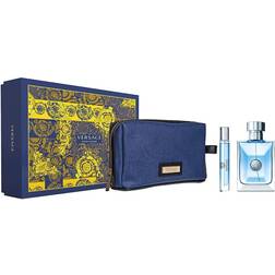 Versace Pour Homme Gift Set EdT 100ml + EdT 10ml + Toiletry Bag