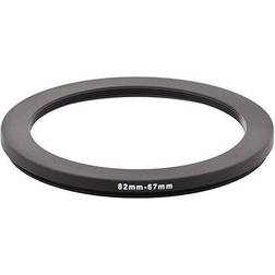 Step-Down Adapter Ring 82mm Lens to 67mm Filter Size